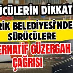 Sürücülerin dikkatine! Serik Belediyesi'nden sürücülere alternatif güzergah çağrısı