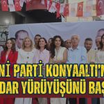 Yeni Parti Konyaaltı’nda iktidar yürüyüşünü başlattı