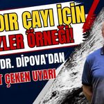 Çandır Çayı için falezler örneği! Prof. Dr. Dipova’dan dikkat çeken uyarı
