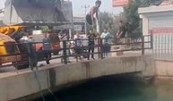 İş makinesi çocuklar için tramplen oldu