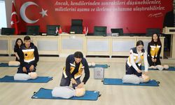 Alanya Belediyesi personele ilk yardım eğitimi