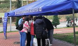 Öğrencilere sıcak çorba ikramı