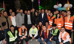 Cumhur İttifakı adayı Rıza Sümer öğrencileri dinledi