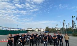 Trafik polislerinin dikkat çeken eğitimi