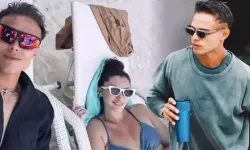 Murat Ceylan’ı görmeye giden Hande Doğandemir’in tatil pozları nefesleri kesiti, tatile şimdi de Miami gitti