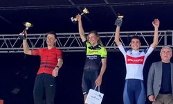 Antalyasporlu Genç Pedal Mehmet Esad Bodrum’da kürsüde