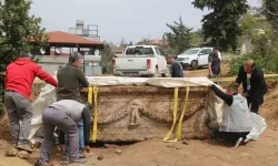 Hatay’da heyecanlandıran lahit, hemen bölgeye ekip gönderildi, şans eseri bulundu