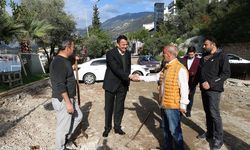 Turizm beldesi Kaş’ta yaz hazırlığı… Yol yapımları tüm hızıyla sürüyor