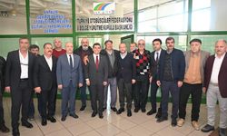 Tütüncü otogar esnafıyla bir araya geldi