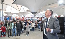 Komşu buluşmasında komşularından oy istedi