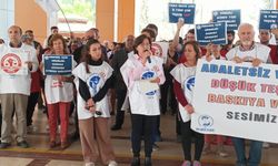 Akdeniz Üniversitesi Hastanesi’nde eylem