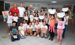 Kemer’in minik ressamlarından büyük sergi