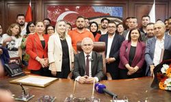 Kumluca'da Başkan Avcıoğlu göreve başladı