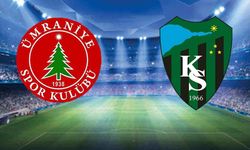 Ümraniyespor-Kocaelispor maçı nereden izlenir?