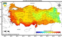 53 yılın en sıcak 9’uncu martı yaşandı