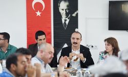 Başkan Kotan, işçi bayramı sabahında güne işçilerle başladı