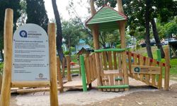 Antalya Büyükşehir Belediyesi’nden minikler için Survivor parkuru.. Yeni park çocukların yüzünü güldürdü