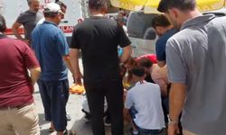 Alanya’da elektrikli scooter ile otomobil çarpıştı