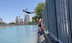 Adana'da gençlerin ölüme atlayışı yürek hoplattı