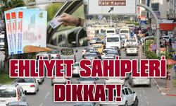 Yenilenmeyen ehliyetlere 12 bin 978 liralık ceza… Sakın unutmayın!