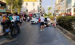 Antalya’da korkutan kaza, köprü trafiğe kapatıldı