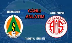 Alanyaspor-Antalyaspor canlı anlatım...