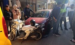 Antalya’da 14 yaşındaki motosiklet sürücüsü kaza yaptı