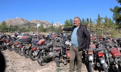 Kozan’da yüzlerce motosiklet ve otomobil hurdaya dönüştü