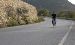 Antalya’da bisiklet üzerinde çeyrek asır geçirdi