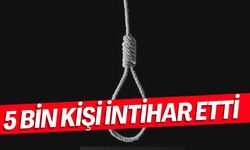Türkiye'de 5 bin kişi hayatına son verdi… Aile içi sorunlar yerini ekonomik krize bıraktı