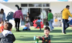 Bebekler için eğlencenin adresi: Konyaaltı bebek parkı