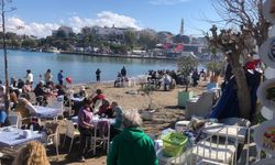 Datça'da festival yoğunluğu sahillere taştı