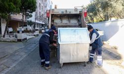 Efeler'de belediye ekiplerince temizlik aksamıyor
