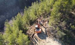 4 mevsim turizm için yol çalışması başladı