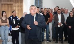 Aksu Belediye Başkanı İsa Yıldırım, personeliyle bayramlaştı