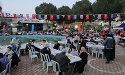 Aydın Büyükşehir Belediyesi Nazilli’de iftar verdi... Vatandaşlar iftara akın etti