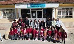 Aydın’da üniversite öğrencileri köy okulunda kalpleri fethetti