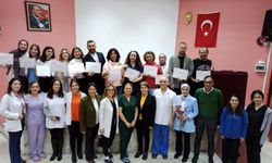 Aydın Devlet Hastanesi'ndeki eğitim programı sona erdi