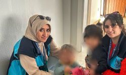 Çocuklara bayram hediyesi verildi