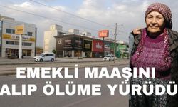 Emekli maaşını atıp ölüme yürüdü