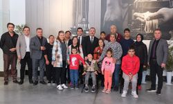 Kemer Kaymakamlığı özel çocuklar yemekte bir araya geldi