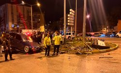 Isparta’da polisten kaçan sürücü kaza yapınca yakalandı