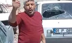 Adana’da kaportacıya kızan şahıs öfkesini aracından çıkardı