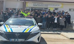 Sultanhisar polisinden öğrencilere trafik farkındalığı