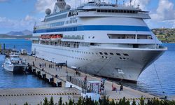 Bodrum’a sezonun ilk yolcu gemisi geldi