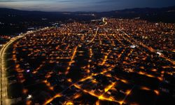 Bolvadin'in görsel güzelliği dron kamerasında