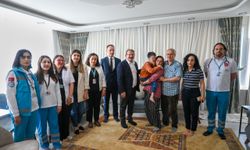 İl Sağlık Müdürlüğü’nden özel gereksinimli çocuğa anlamlı ziyaret