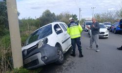 Kaza yapan alkollü sürücü hakaret ve küfür yağdırdı