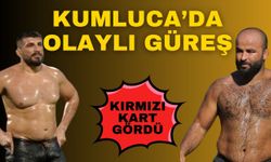 2025 Kumluca Yağlı Güreşleri 2. turunda olaylı güreş… Orhan Okulu isyan etti, Hasan Cengiz kırmızı kart gördü… Megastardan iki saatlik güreş