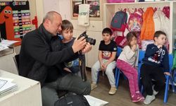 Minik öğrencilere gazetecilik dersi